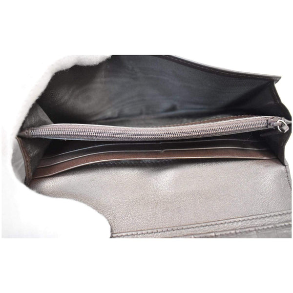 Gucci Guccissima Continental Flap Wallet - inner zip | Shop at DDH