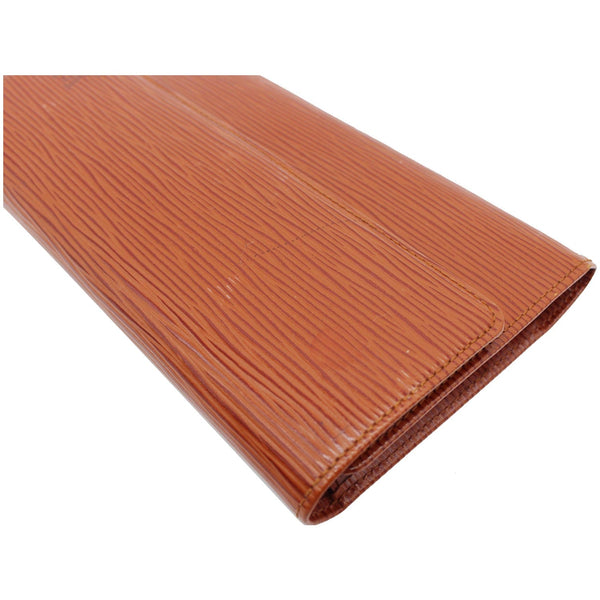 Used Louis Vuitton Continental Flap Epi Leather Wallet