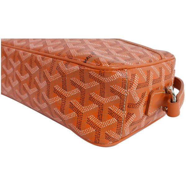 GOYARD Cap Vert Coated Canvas Messenger Bag Orange