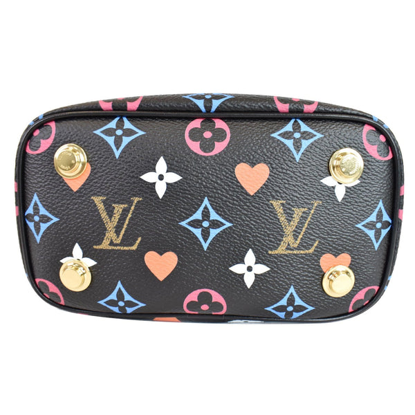 LOUIS VUITTON Game On Vanity PM Monogram Canvas Crossbody Bag Black