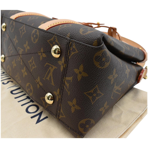 LOUIS VUITTON Soufflot BB Monogram Canvas Shoulder Crossbody Bag Brown