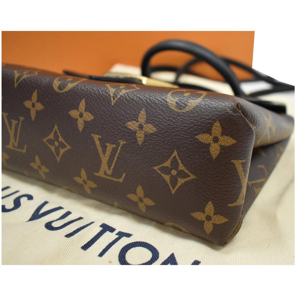 LOUIS VUITTON Locky BB Monogram Canvas Crossbody Bag Brown