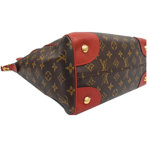 LOUIS VUITTON Estrela NM Monogram Canvas Shoulder Bag Coquelicot