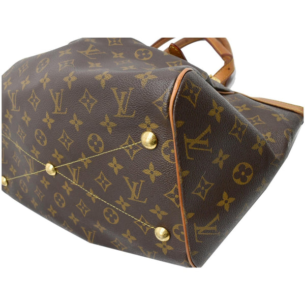 LOUIS VUITTON Tivoli GM Monogram Canvas Shoulder Bag Brown