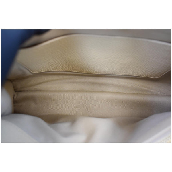 CHLOE Medium Aby Day Grained Leather Shoulder Bag Cream