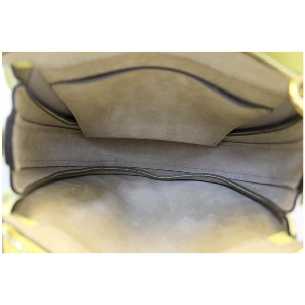 Chloe Crossbody Bag Calfskin Suede Small Pixie - interior