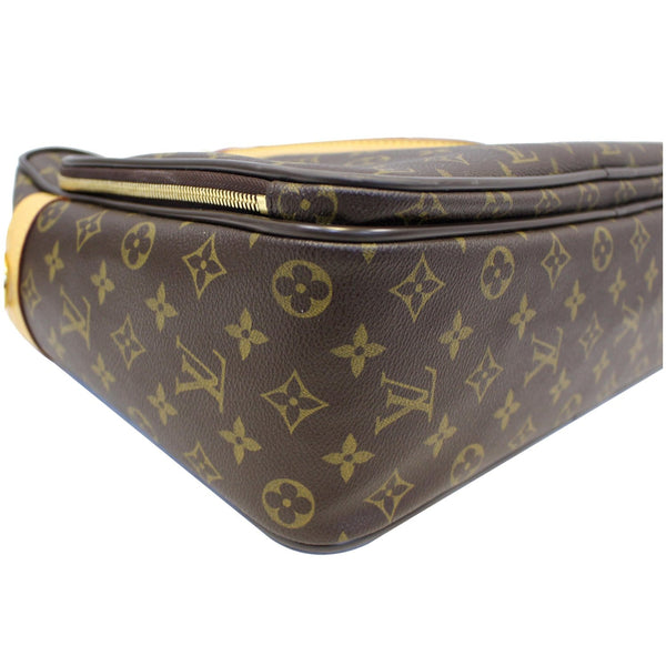 LOUIS VUITTON Icare Monogram Canvas Laptop Bag Brown
