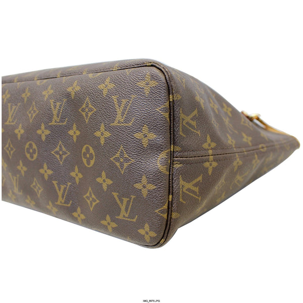 LOUIS VUITTON Neverfull MM Monogram Canvas Tote Bag Brown-US