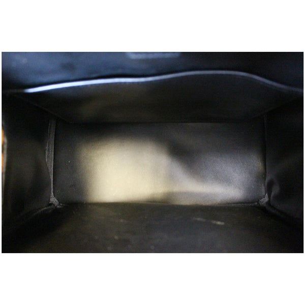 MCM Visetos Medium Stark Logo Stripe Backpack Cognac Red