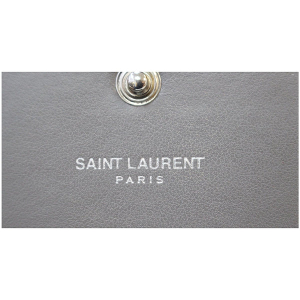 YVES SAINT LAURENT Kate Small Crocodile Leather Crossbody Bag Grey - Last Call