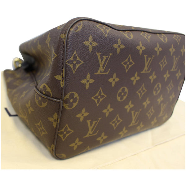 LOUIS VUITTON NeoNoe Monogram Canvas Shoulder Bag Black