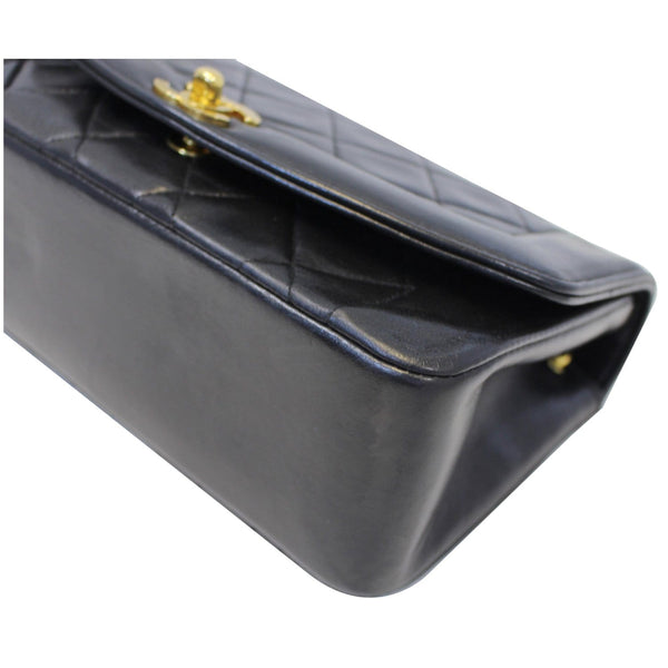 CHANEL Diana Flap Bag Quilted Lambskin Shoulder Bag Black Vintage-US