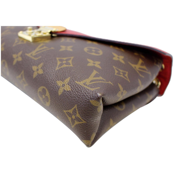 Louis Vuitton Pallas Chain Monogram Canvas Brown Bag