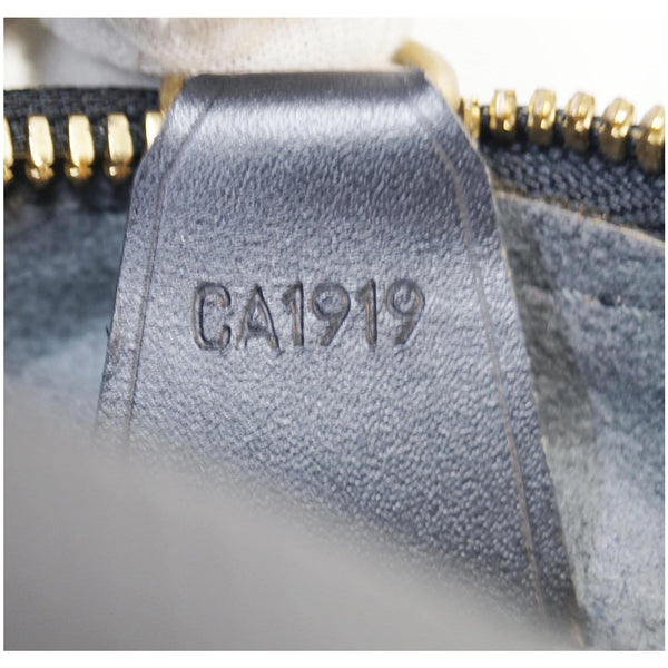 LOUIS VUITTON Voltaire Black Epi Leather Shoulder Bag Black