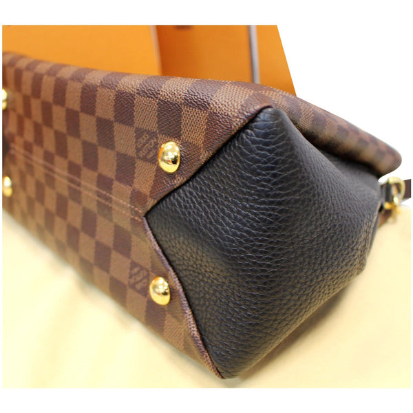 LOUIS VUITTON Brittany Damier Ebene Shoulder Bag Brown