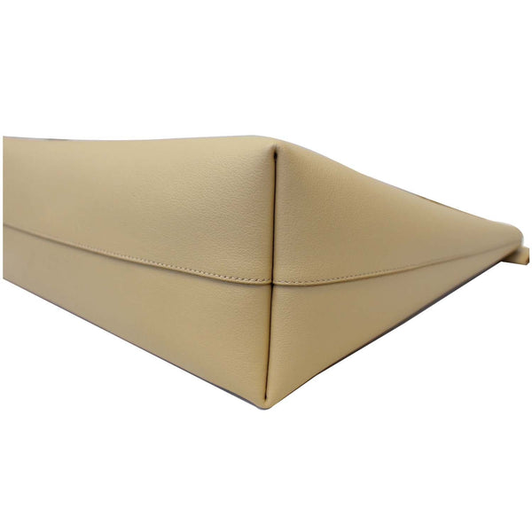 YVES Saint Laurent Black Leather East/West Shopping Tote Bag