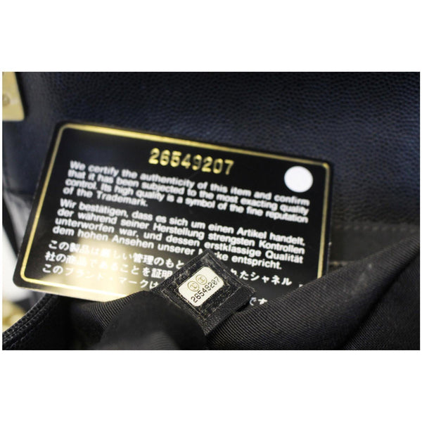 CHANEL Le Boy Small Lambskin Leather Shoulder Bag Black-US