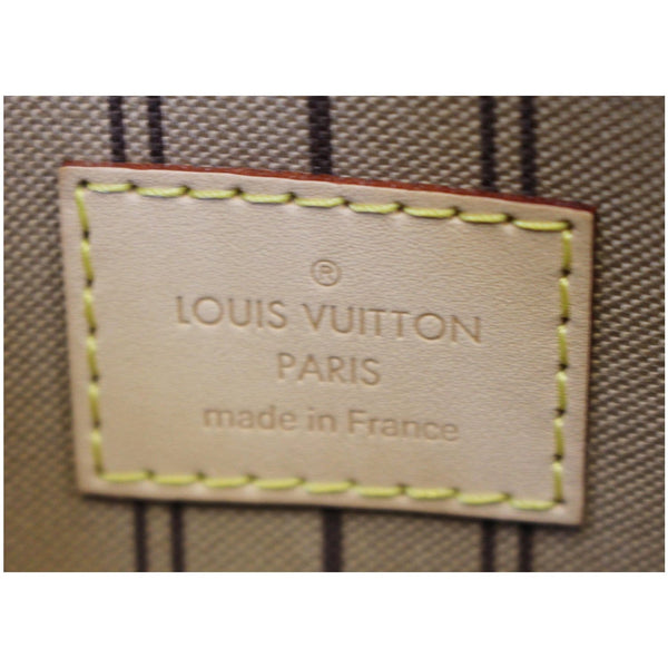 LOUIS VUITTON Pochette Wristlet Pouch Monogram Canvas Neverfull MM Brown