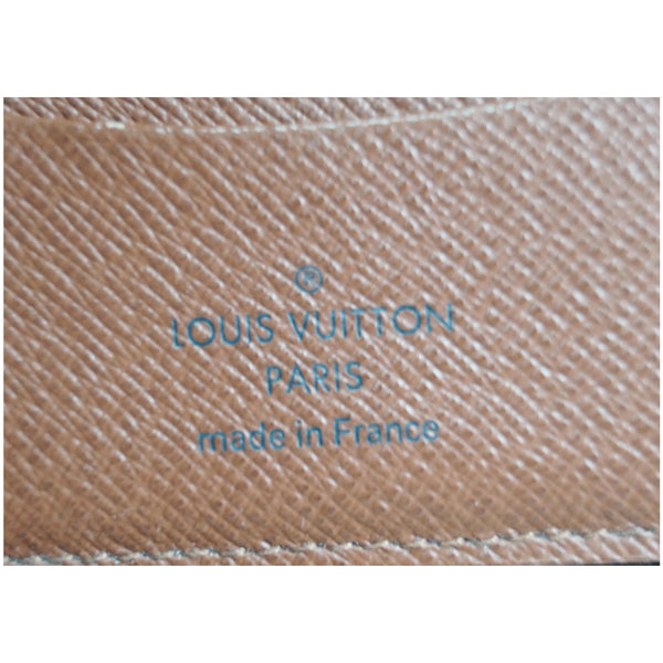 Louis Vuitton Monogram Zippy Canvas Organizer Wallet with logo