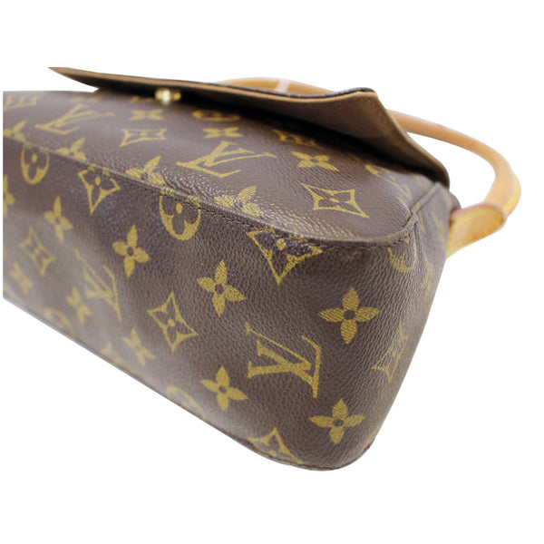 LOUIS VUITTON Monogram Canvas Looping PM Satchel Bag-US