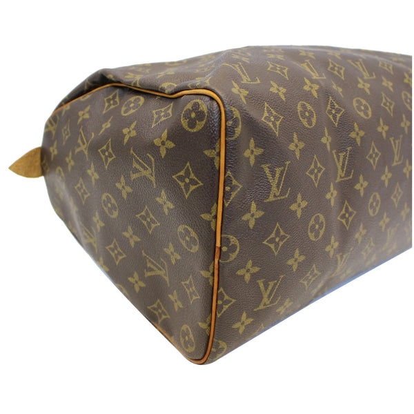 LOUIS VUITTON Speedy 40 Monogram Canvas Satchel Handbag Brown-US
