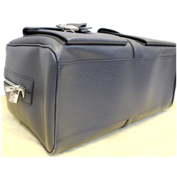 LOUIS VUITTON Ivan Taiga Leather Carry On Travel Bag Ardoise