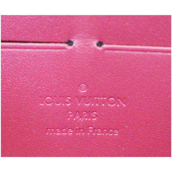 LOUIS VUITTON Monogram Vernis Zippy Wallet Amarante-US