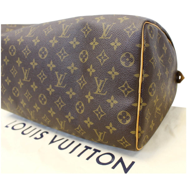 LOUIS VUITTON Speedy 35 Monogram Canvas Satchel Bag-US