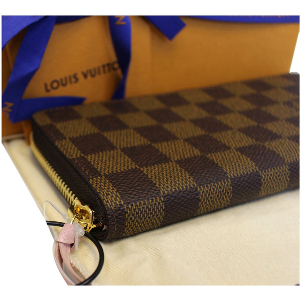 LOUIS VUITTON Clemence Damier Ebene Wallet-US