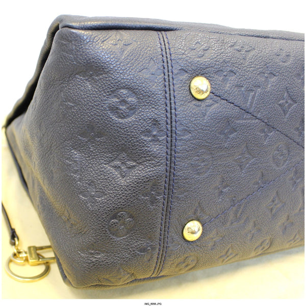 Louis Vuitton Artsy MM Blue Empreinte Infini Monogram Shoulder Bag-US