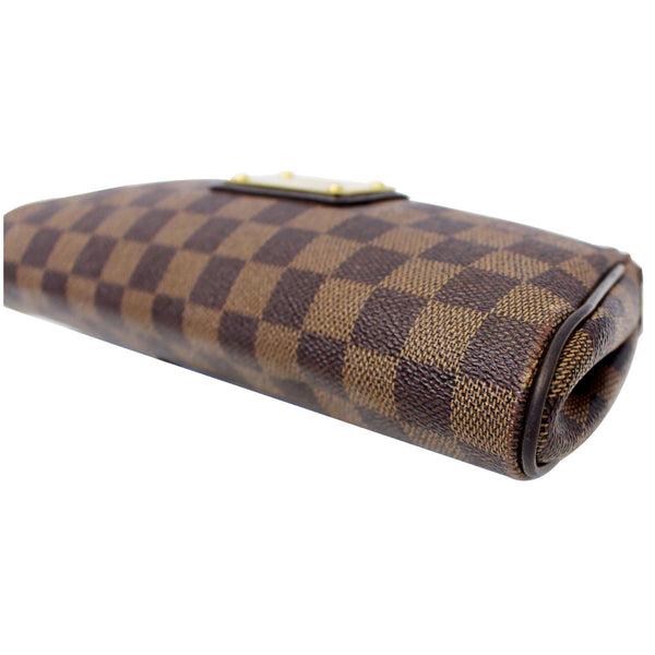 Louis Vuitton Pochette Eva - Lv Eva Clutch Damier Bag - back view