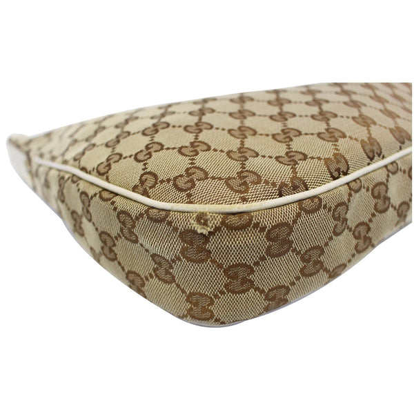 Gucci Charmy GG Canvas Hobo Bag Beige - side view