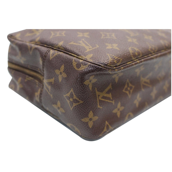LOUIS VUITTON Trousse Toilette 23 Monogram Canvas Cosmetic Pouch Brown