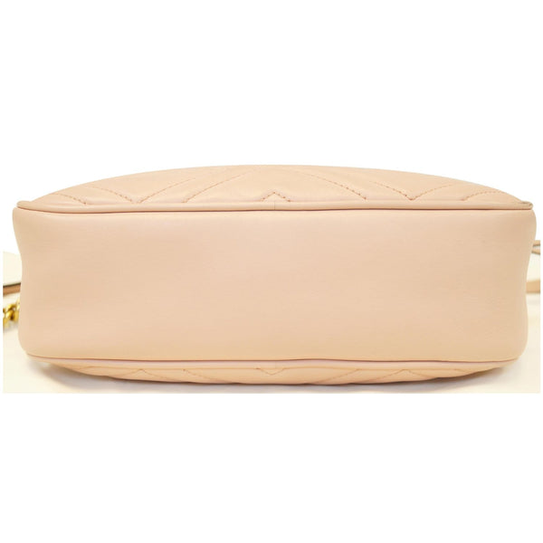 GUCCI GG Marmont Matelasse Small Leather Crossbody Bag Pink-US