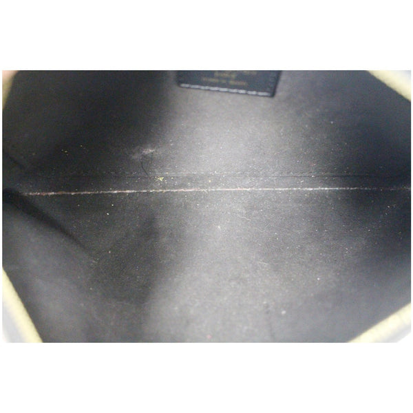 LOUIS VUITTON Race Neverfull MM Pochette Damier Canvas Wristlet Black