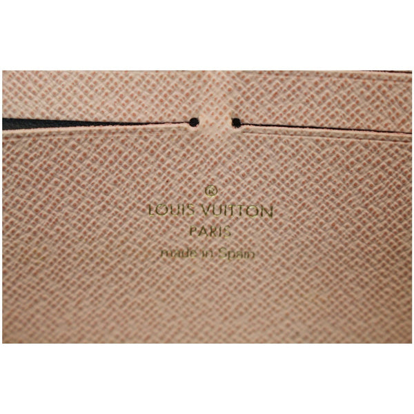 LOUIS VUITTON Clemence Monogram Canvas Wallet Brown