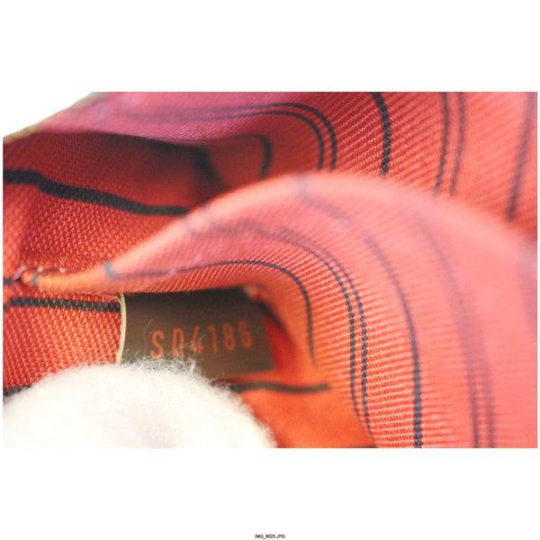 LOUIS VUITTON Pochette Wristlet Pouch Damier Ebene Neverfull MM-US