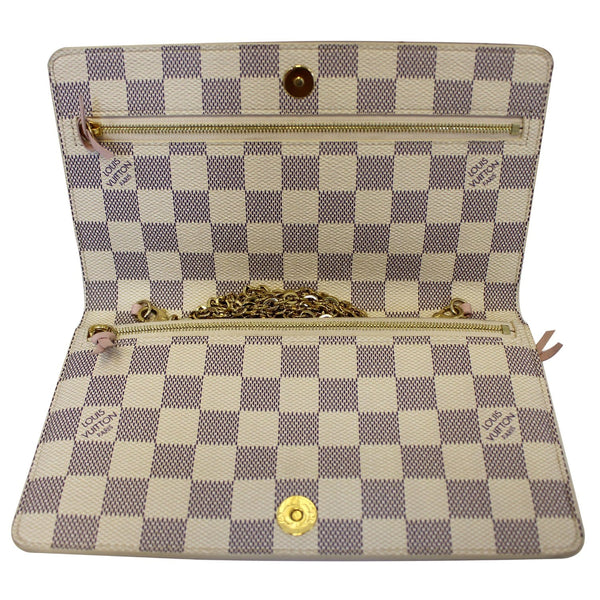 Open LV Summer Trunks Pochette Damier Azur