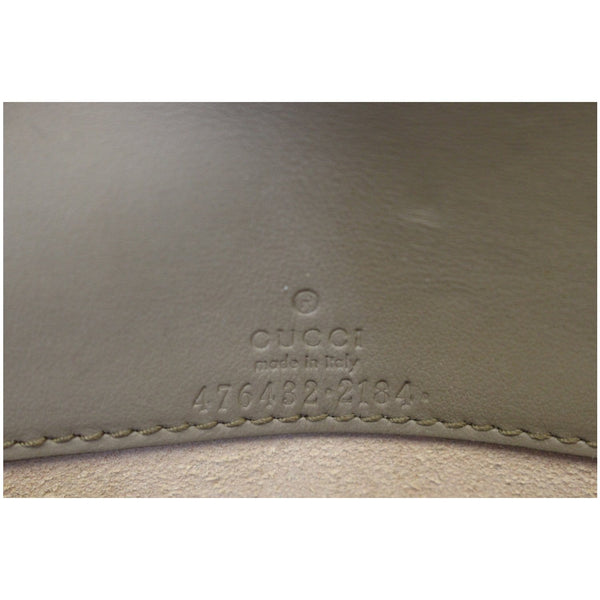 GUCCI Dionysus Super Mini GG Supreme Canvas Shoulder Crossbody Bag Taupe
