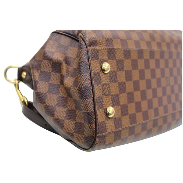 LOUIS VUITTON Trevi GM Damier Ebene Shoulder Handbag Brown