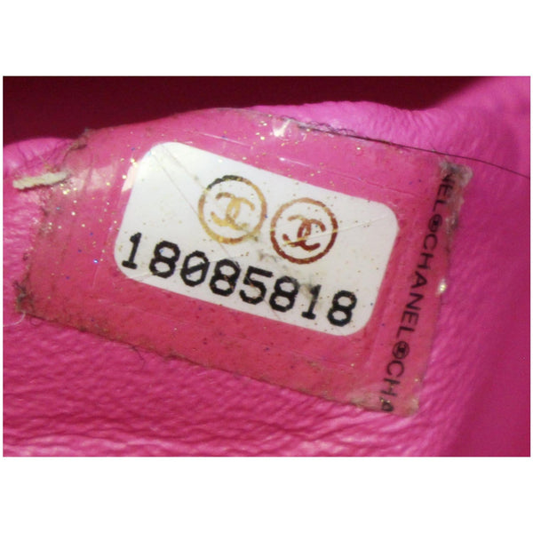 CHANEL Maxi Double Flap Caviar Leather Shoulder Bag Pink-US