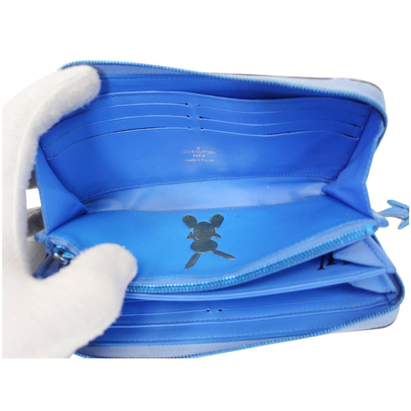 Louis Vuitton Zippy Wallet Peter Paul Rubens Blue - interior