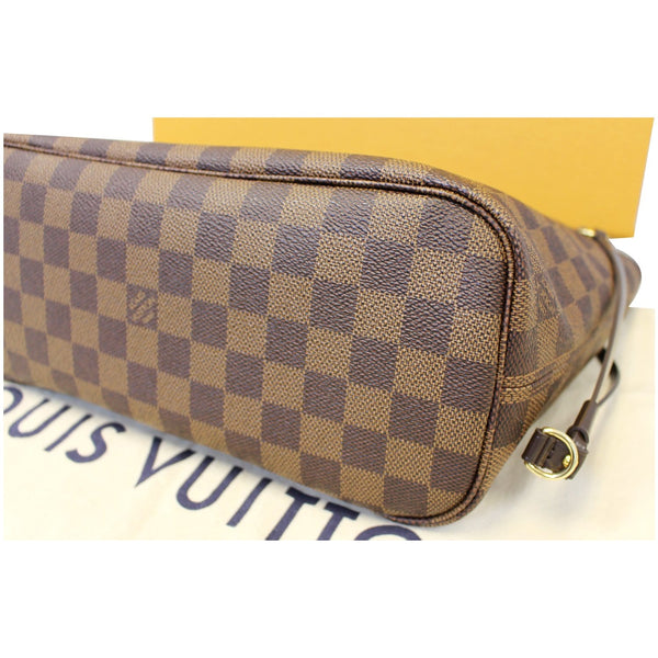 LOUIS VUITTON Neverfull PM Damier Ebene Tote Shoulder Bag