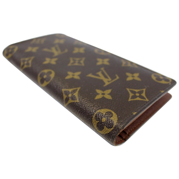 LOUIS VUITTON Brazza Monogram Canvas Wallet Brown-US