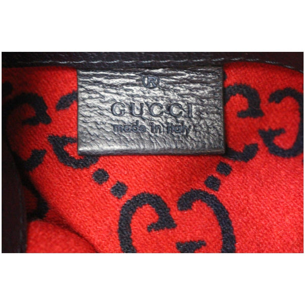 GUCCI GG Wool Tote Shoulder Bag Blue/Red 598169