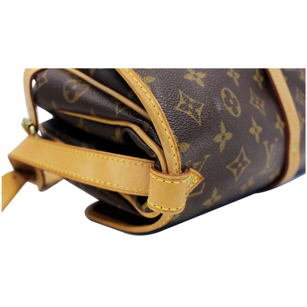 LOUIS VUITTON Saumur 30 Monogram Canvas Shoulder Bag Brown-US