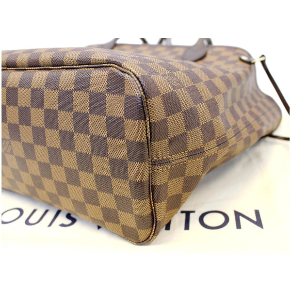 LOUIS VUITTON Neverfull MM Damier Ebene Brown Tote Bag-US