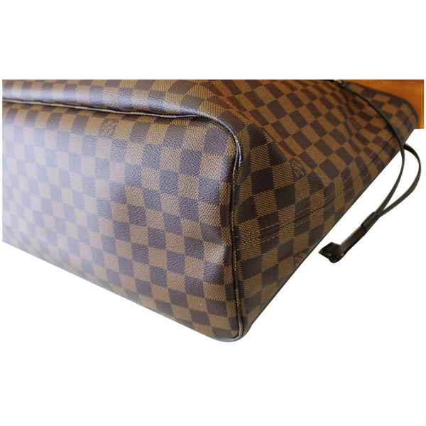 LOUIS VUITTON Neverfull GM Damier Ebene Shoulder Bag Brown