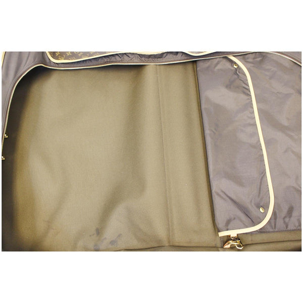 LOUIS VUITTON Monogram Canvas Garment Carrier Bag Brown