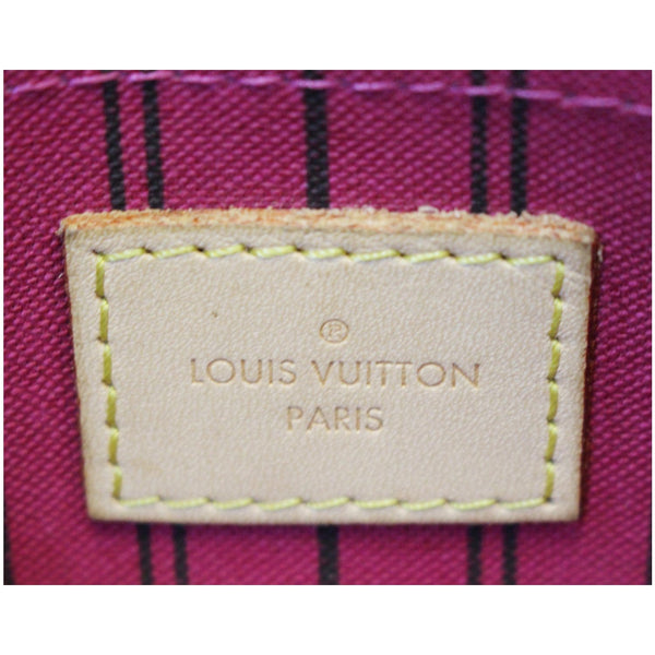 LOUIS VUITTON Pochette Wristlet Pouch Monogram Canvas Neverfull MM/GM Brown